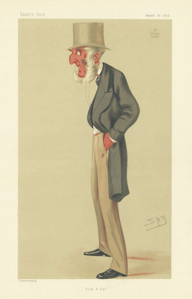 VANITY FAIR SPY CARTOON Charles Crespigny, 2nd Baron Vivian. Bodmin MP 1876